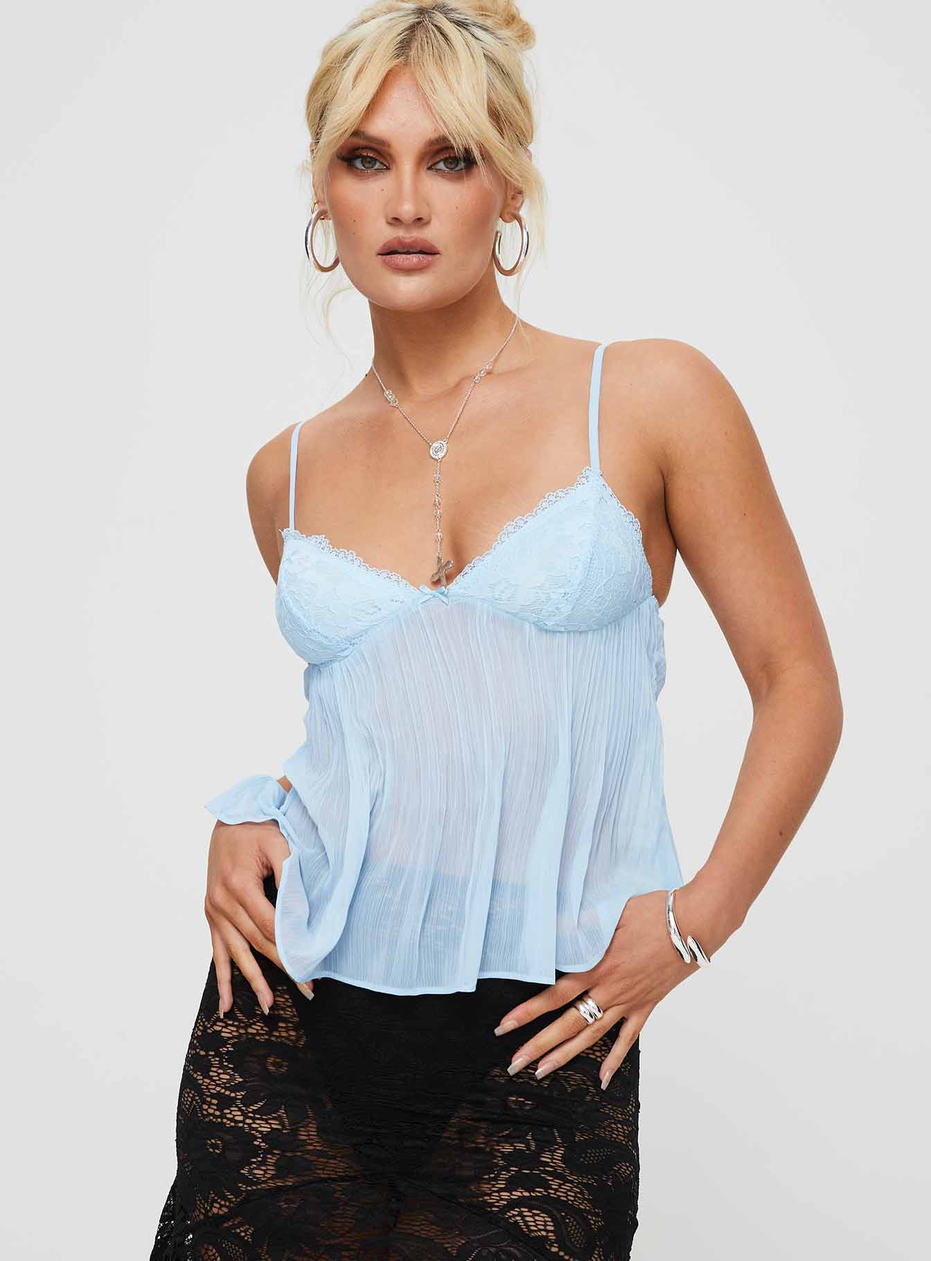Ella - Pleated top