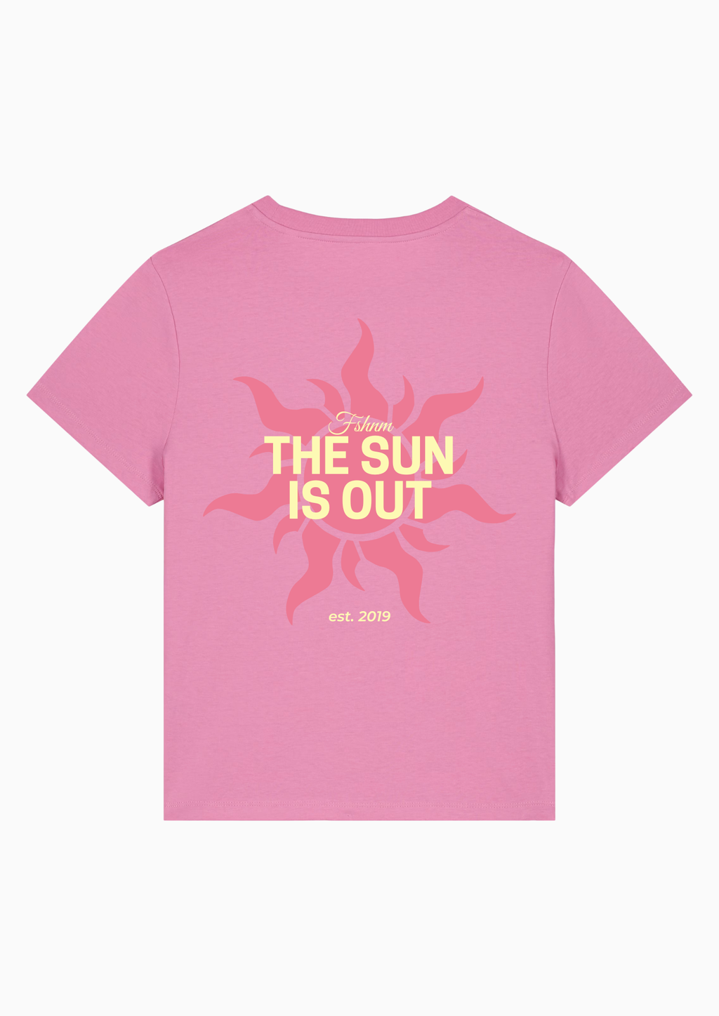 Sunny days tee ★ hot pink