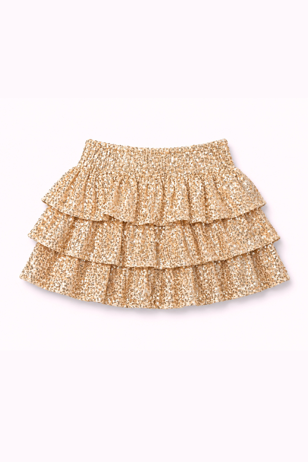 Sparkle nederdel ★ guld
