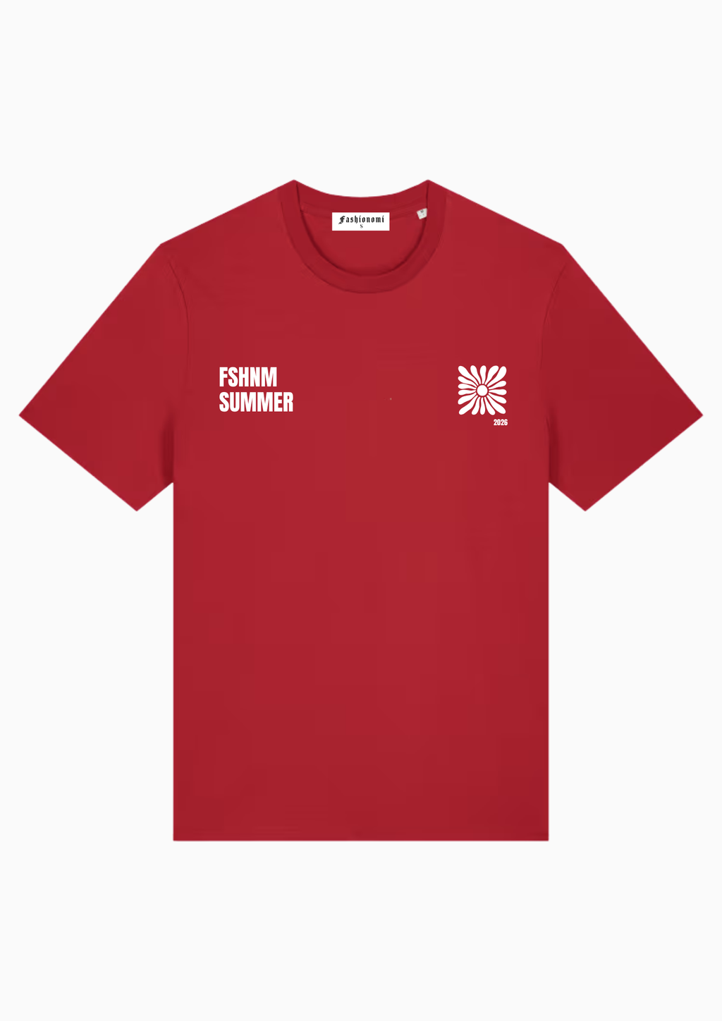 Sunflare bloom tee ★ rød