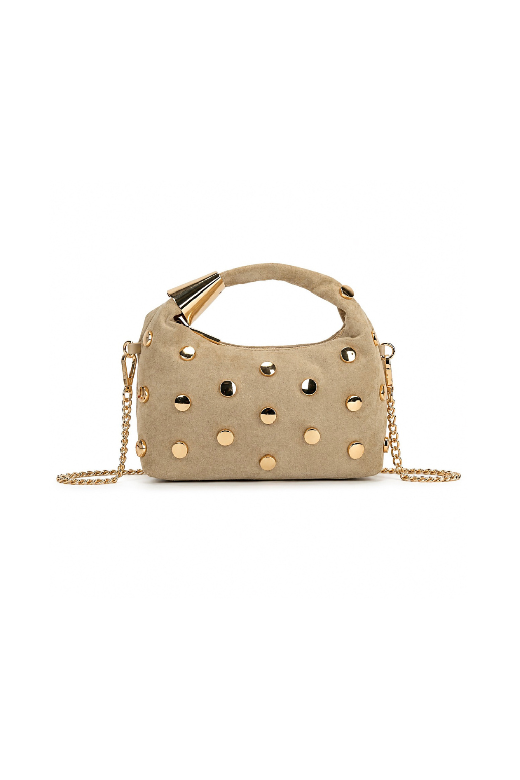Milano studs taske ★ beige