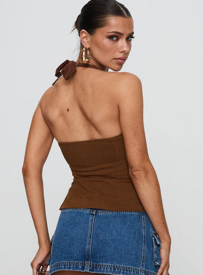 Izzy - Halter top