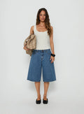 Colombia - Low Rise Jort Denim Blue