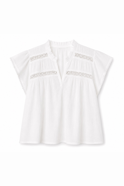 Bibi bluse ★ hvid