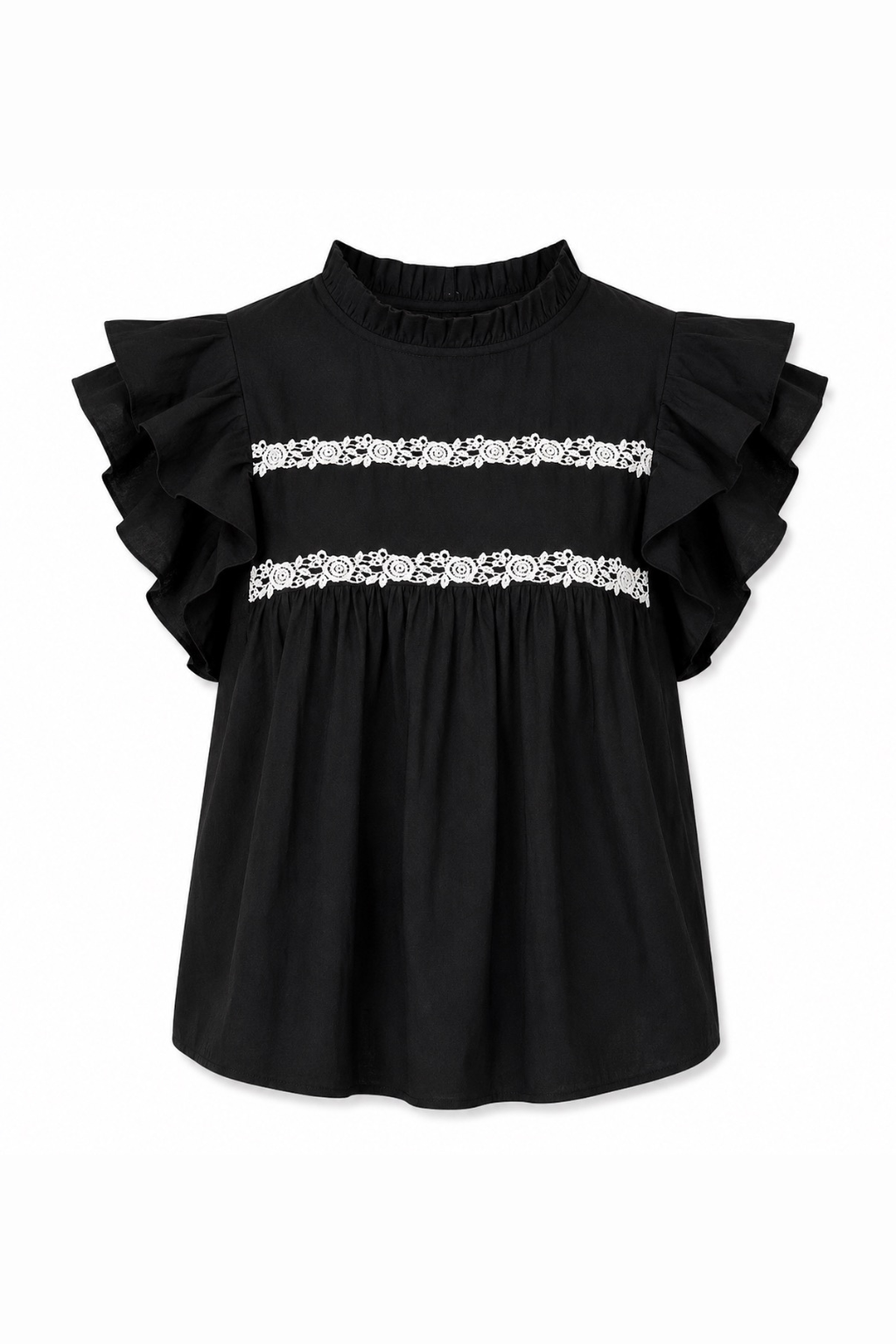 Himlens bluse ★ sort