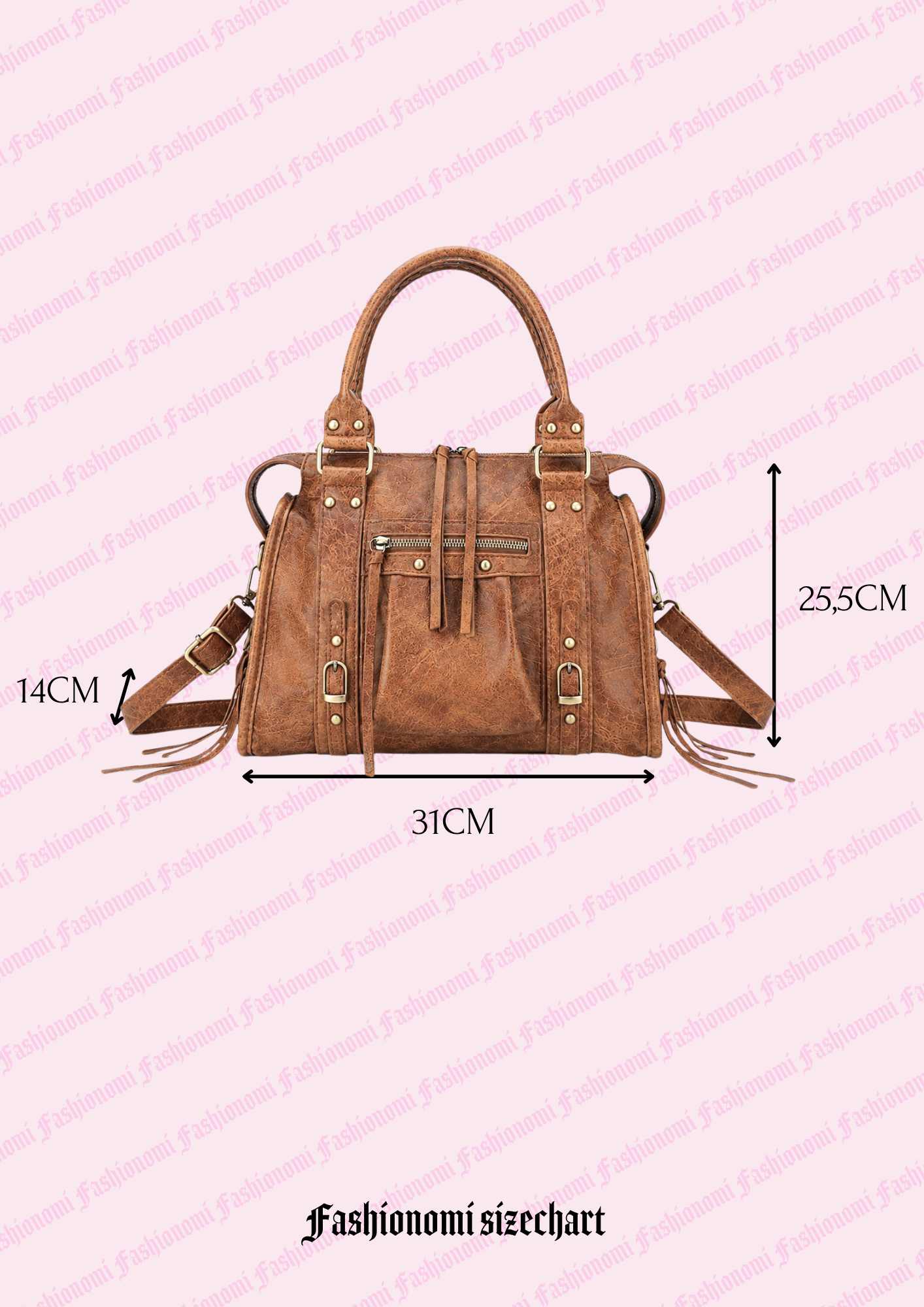 Citytaske ★ brun