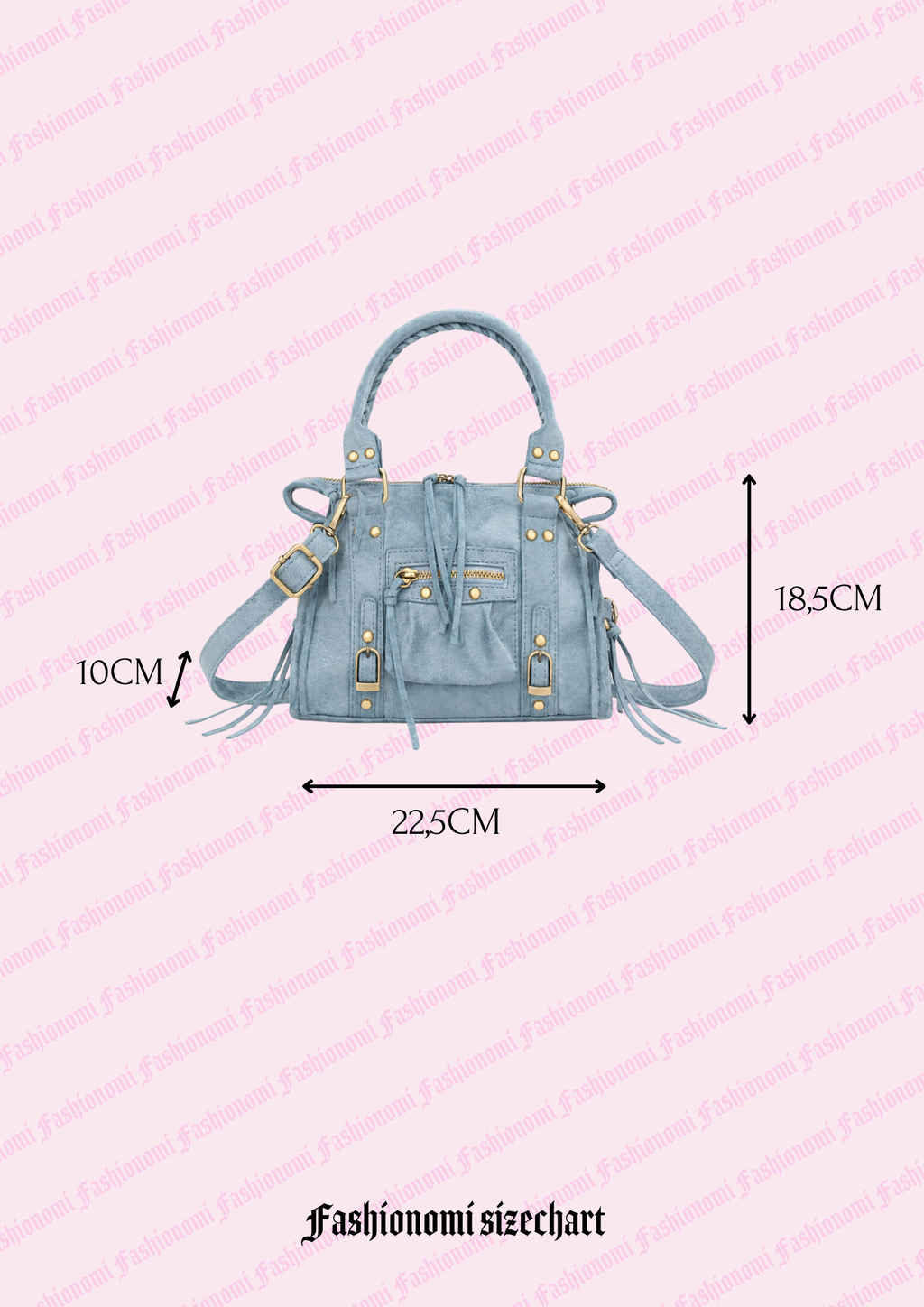 City bag small ★ lyseblå