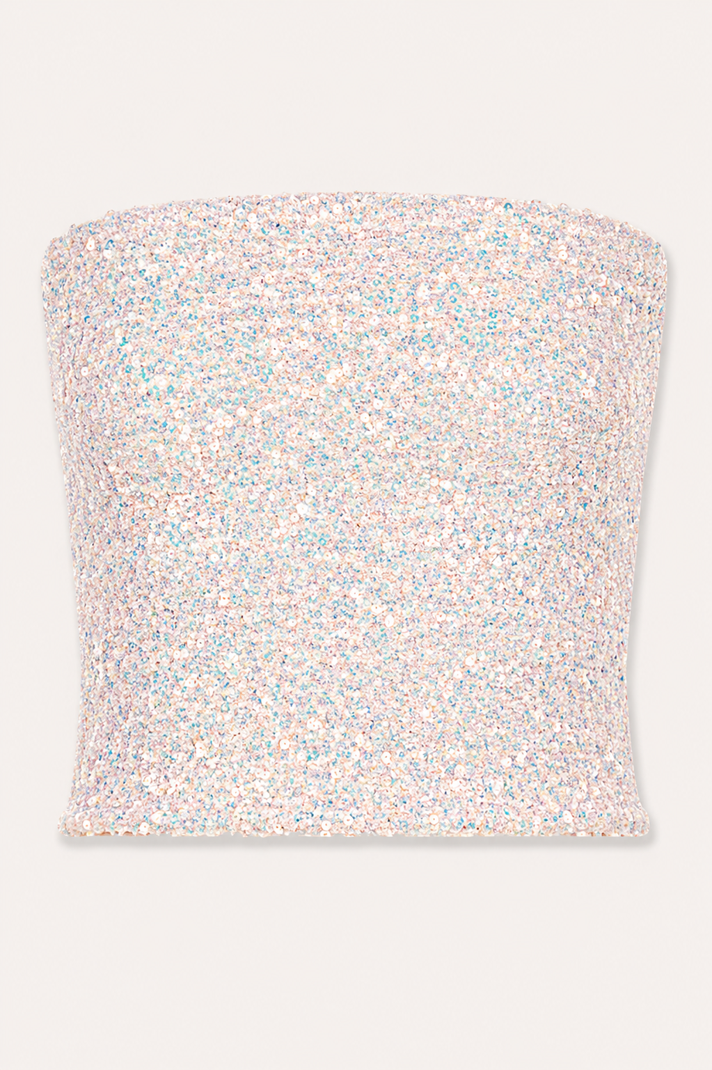 Sparkle tube top ★ baby pink