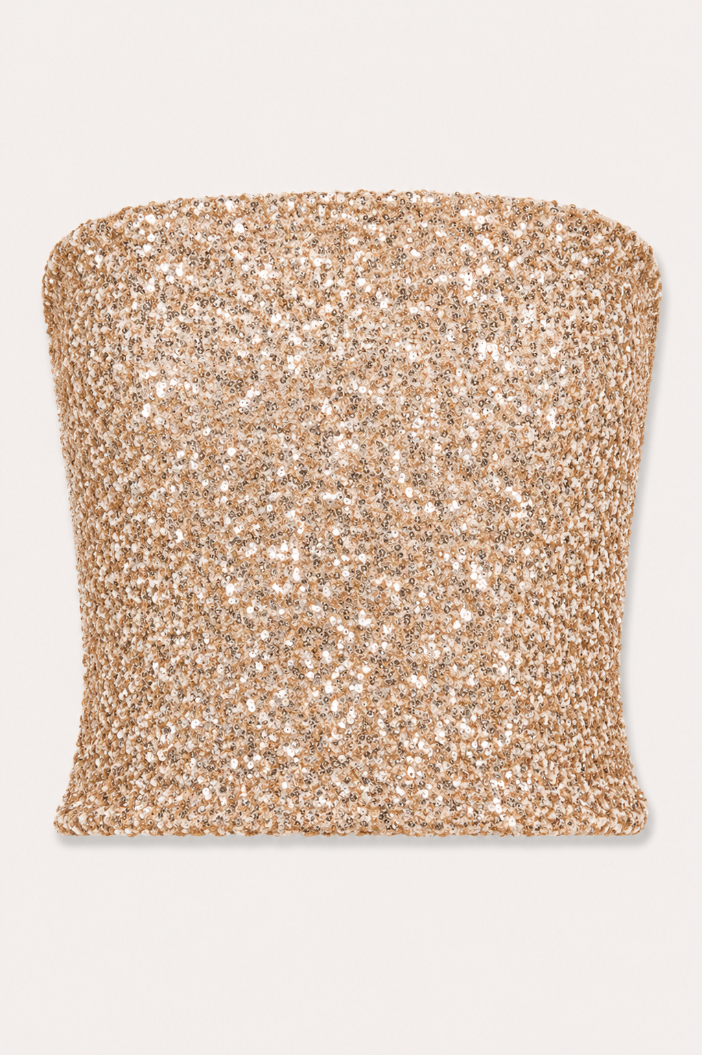Sparkle tube top ★ guld
