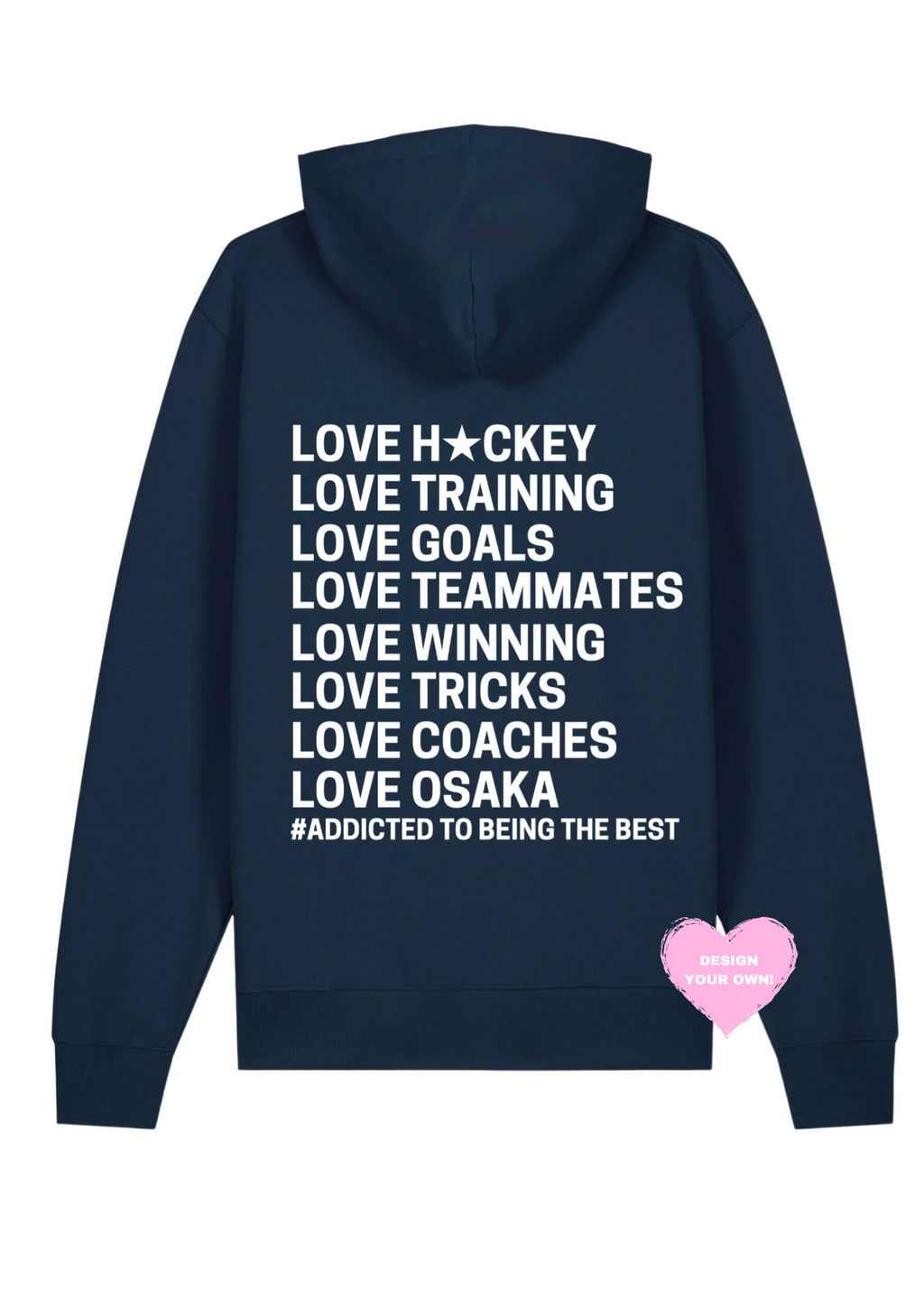 Elsker hockey ★ hoodie
