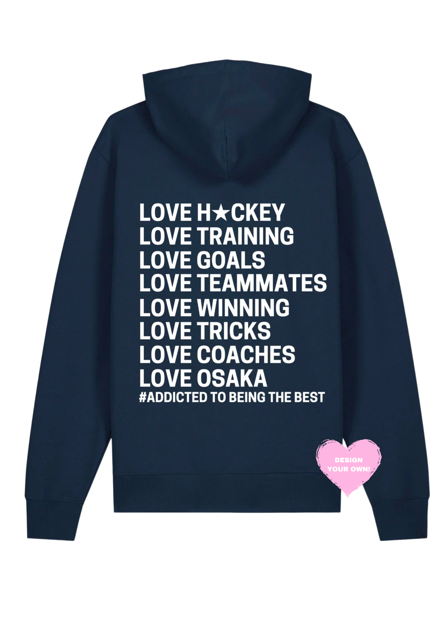 Elsker hockey ★ hoodie
