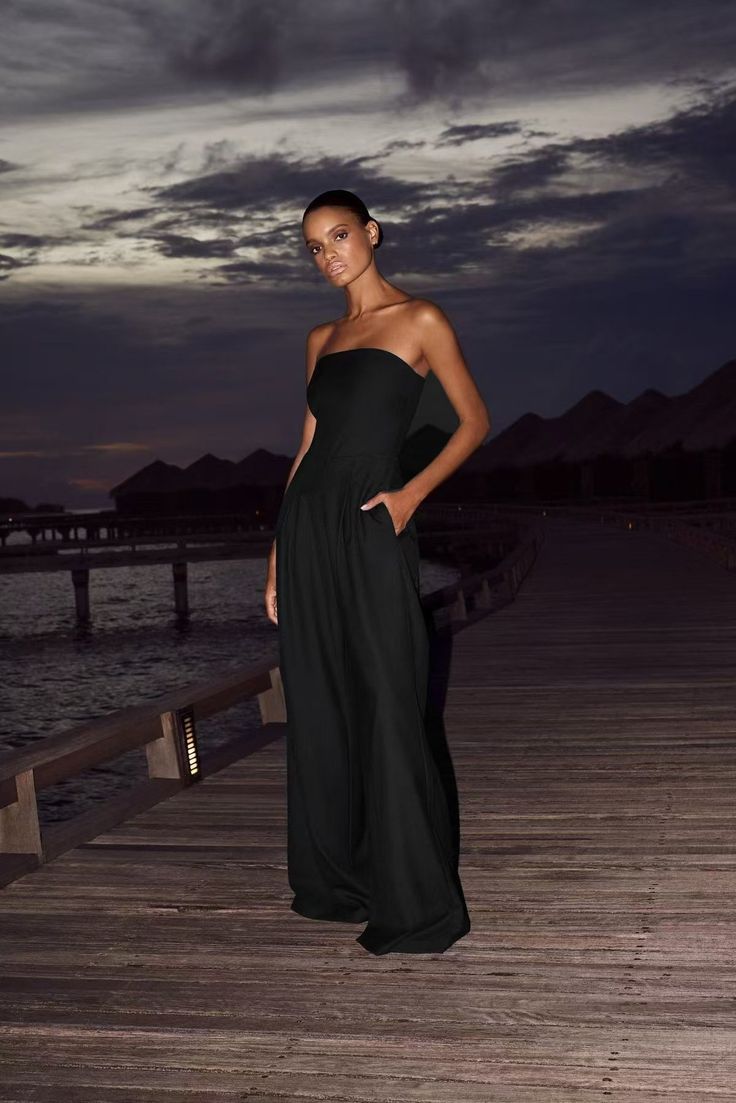 Roxanne - Strapless jumpsuit