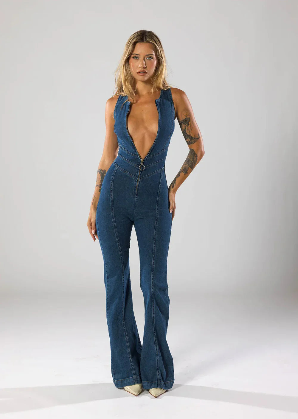 Astride - Denim jumpsuit