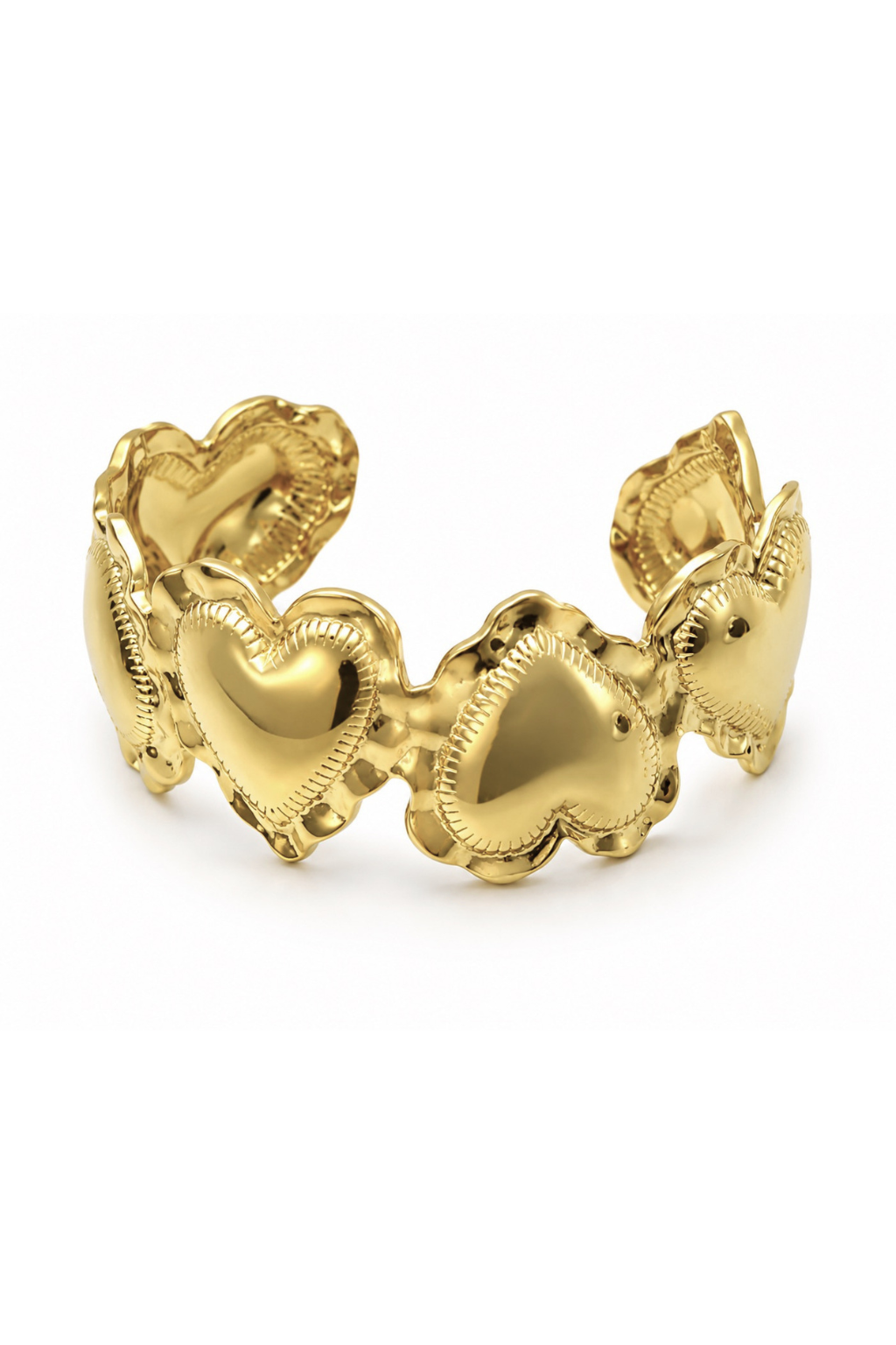 Armbånd ★ stort hjerte armring